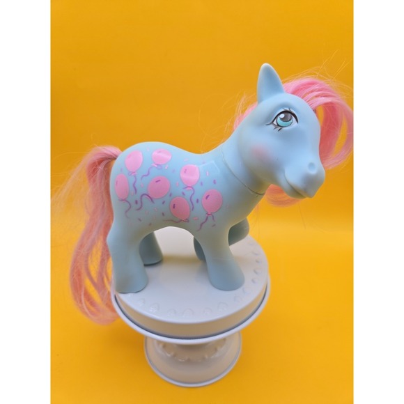 Hasbro Other - Vintage 1984 Hasbro My Little Pony Mommy Sweet Celebrations Pink & Teal Balloons